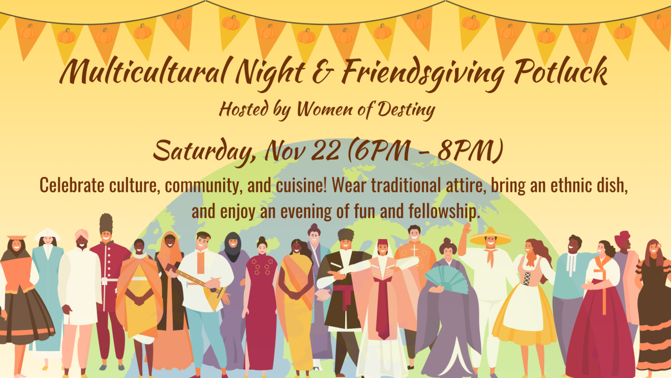 Mullticultural Night & Friendsgiving Potluck