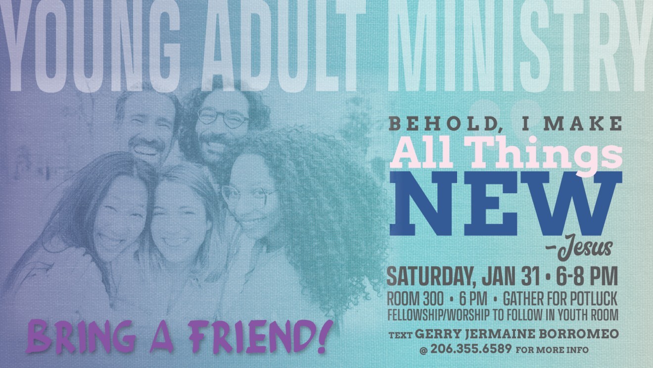 Young Adults Kick Off January 31