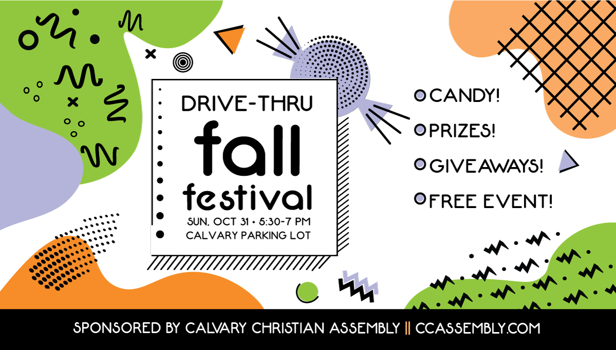 Drive Thru Fall Festival