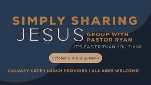 Simply Sharing Jesus