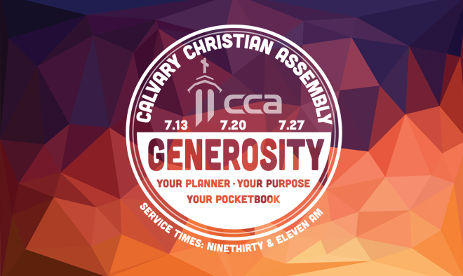 Generosity: Your Pocketbook
