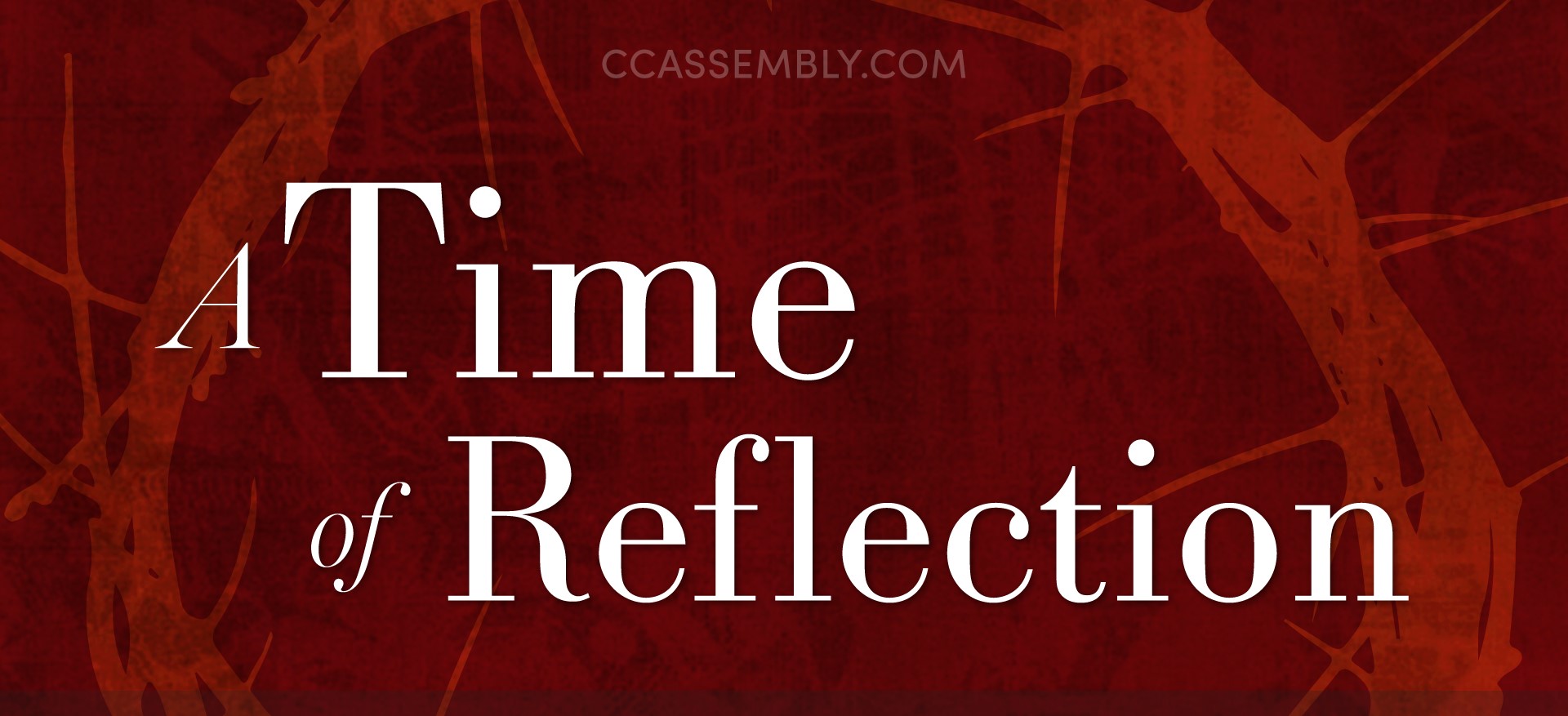 A Time of Reflection - Good Friday
