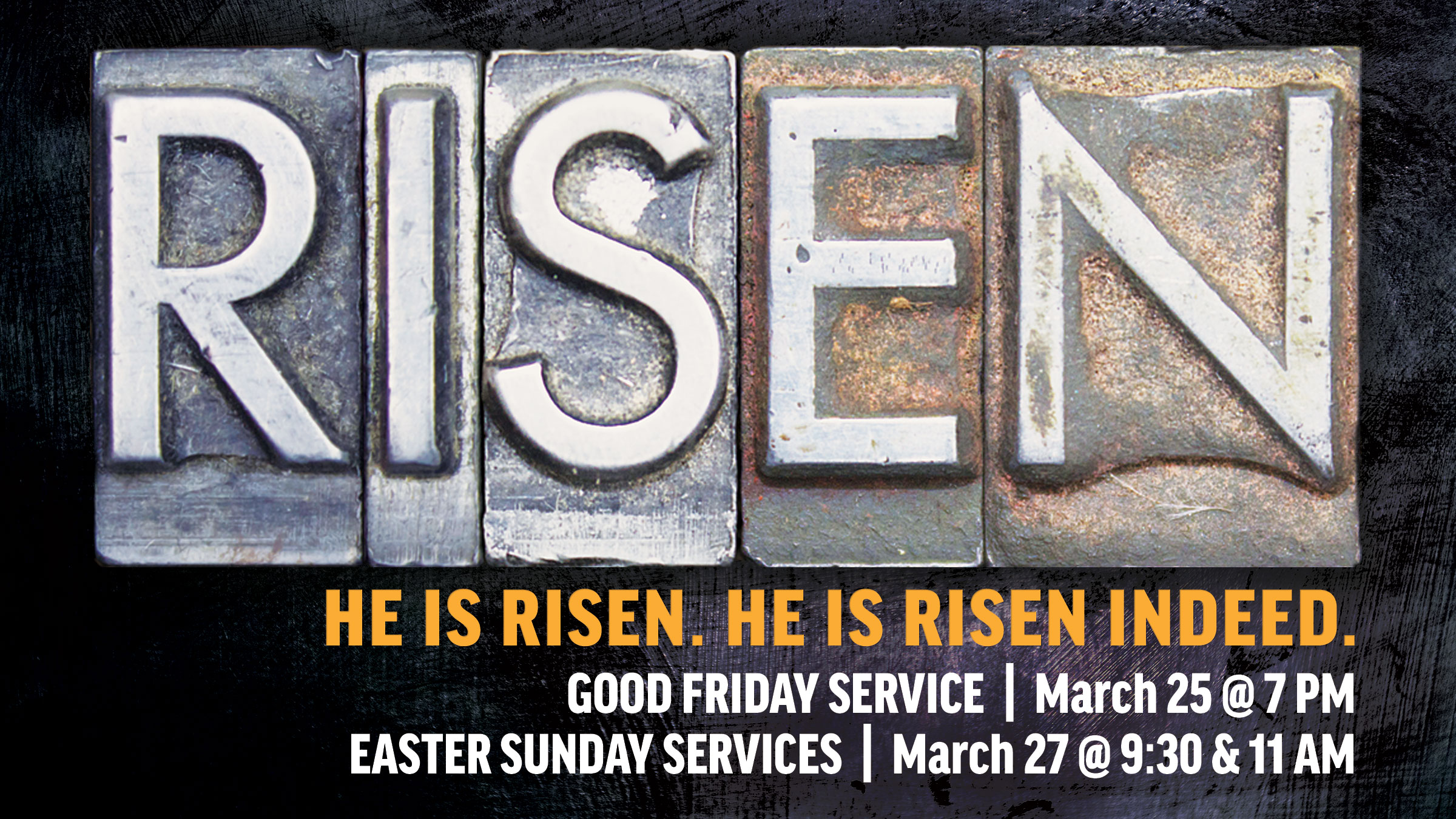 He is Risen! He is Risen Indeed