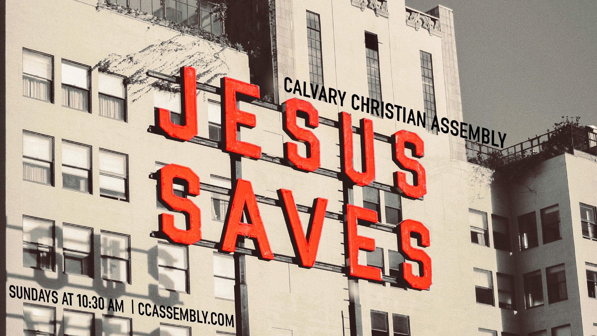 Jesus Saves: Sharing the Light