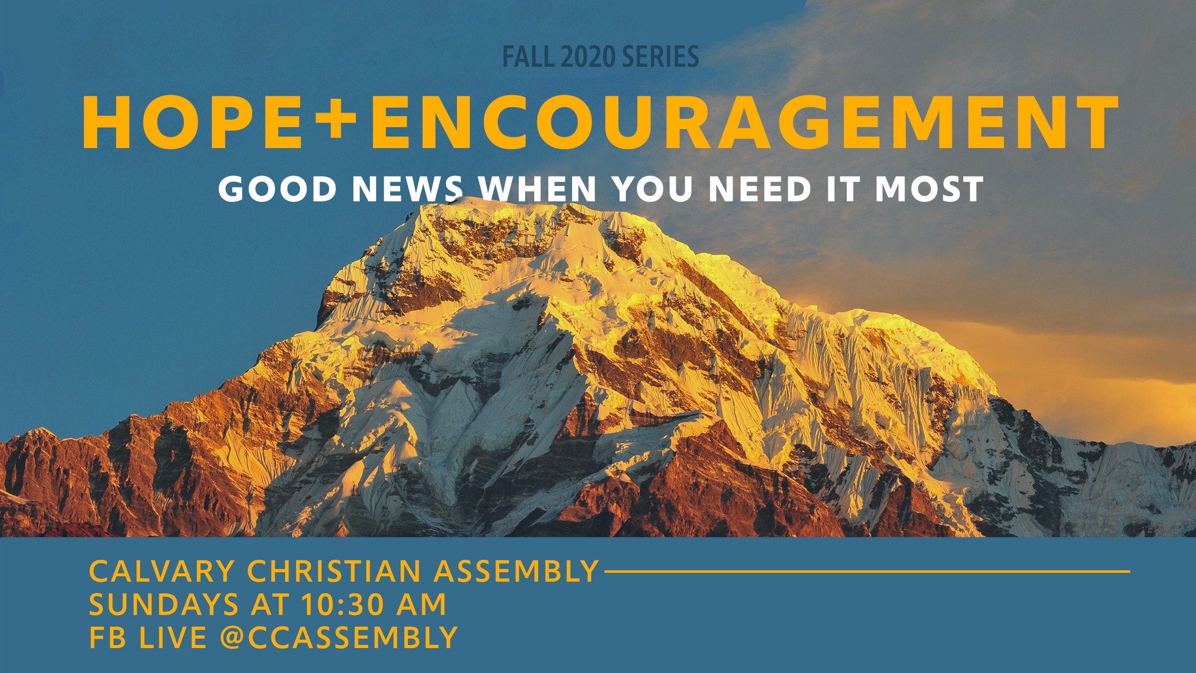 Hope + Encouragement: Good News When You Need It Most Part 8